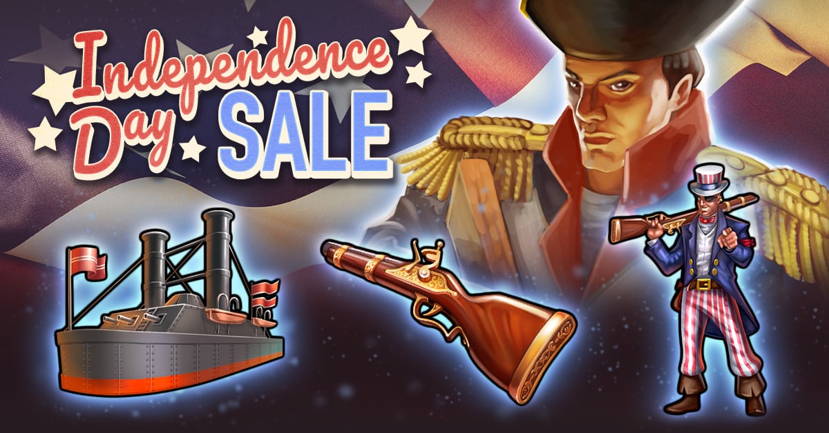 Pirate Clan Independence Day Sale Banner