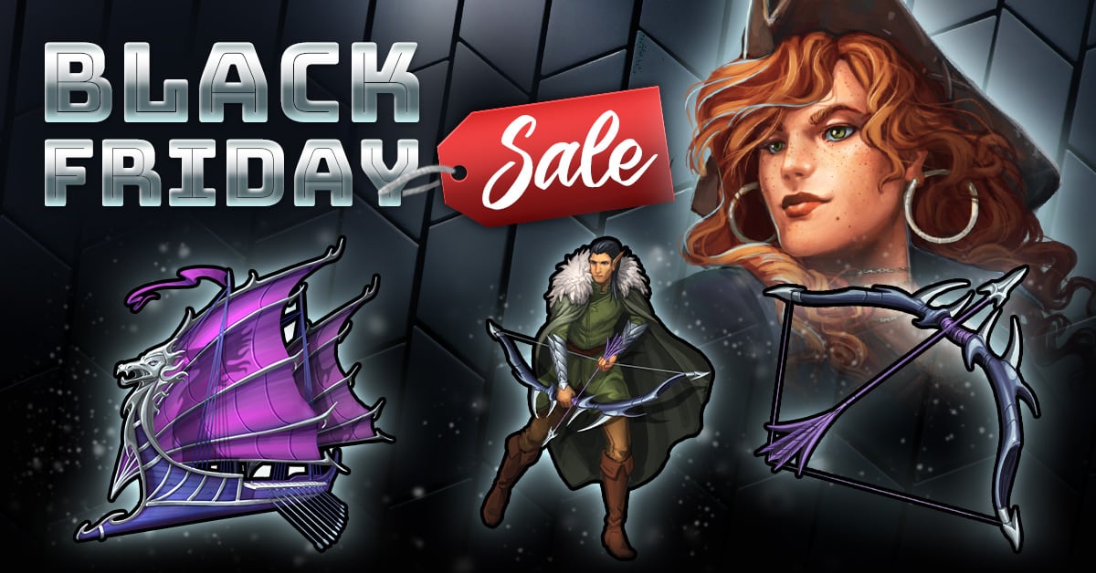 Pirate Clan Black Friday Sale Banner