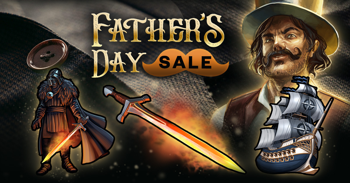 pirate clan fathers day sale banner