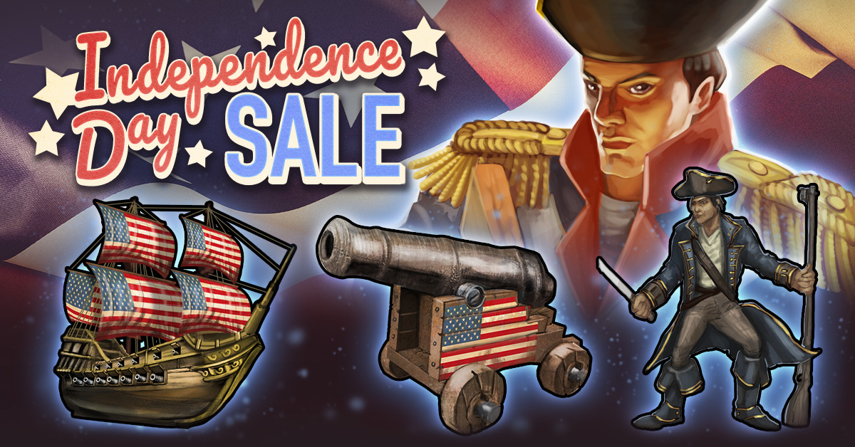 Pirate Clan Independence Day Sale Banner