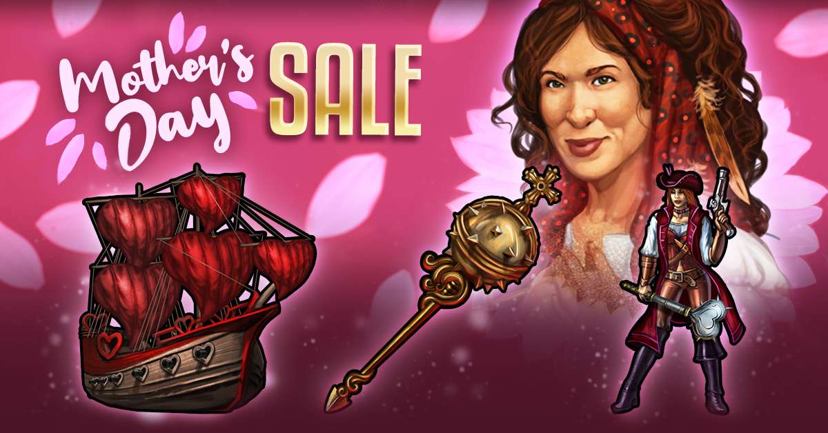 Pirate Clan Mothers Day Sale banner