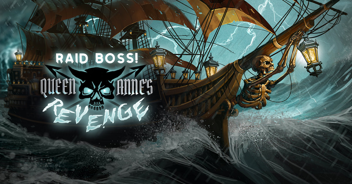 Pirate Clan Raid Boss Banner Queen Annes Revenge