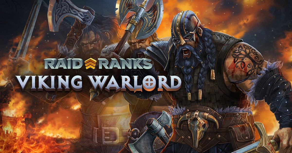 Viking Clan Raid Boss Banner Viking Warlord