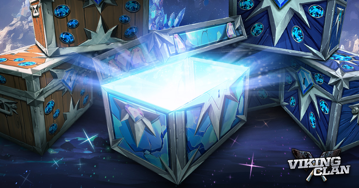 Viking Clan Gemstone Crates Banner