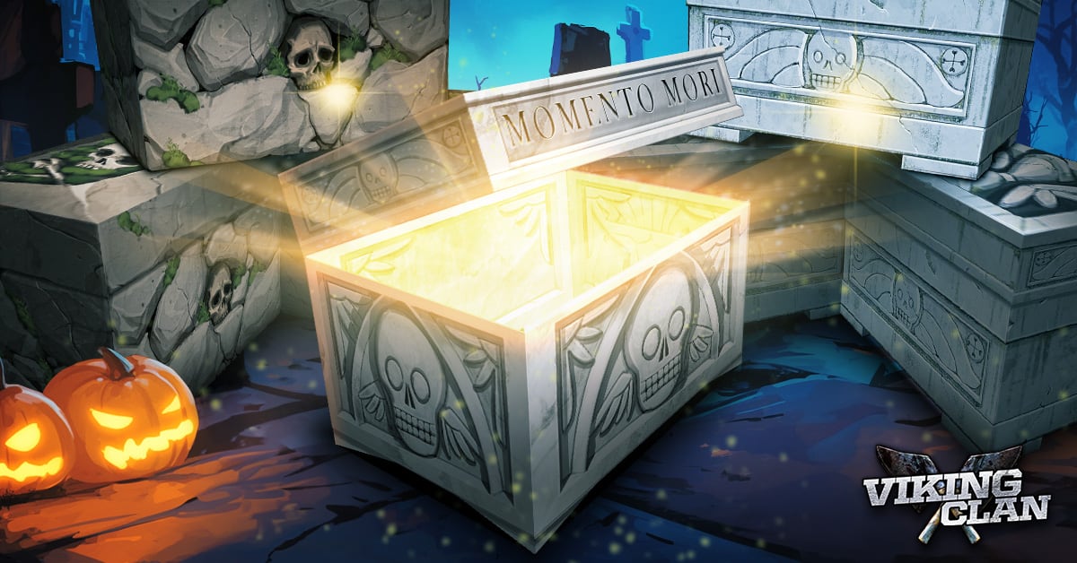 Viking Clan Halloween Crates Banner