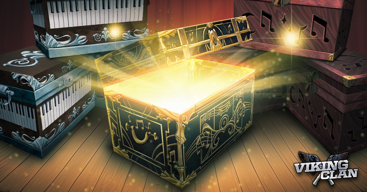 Viking Clan Music Crates Banner