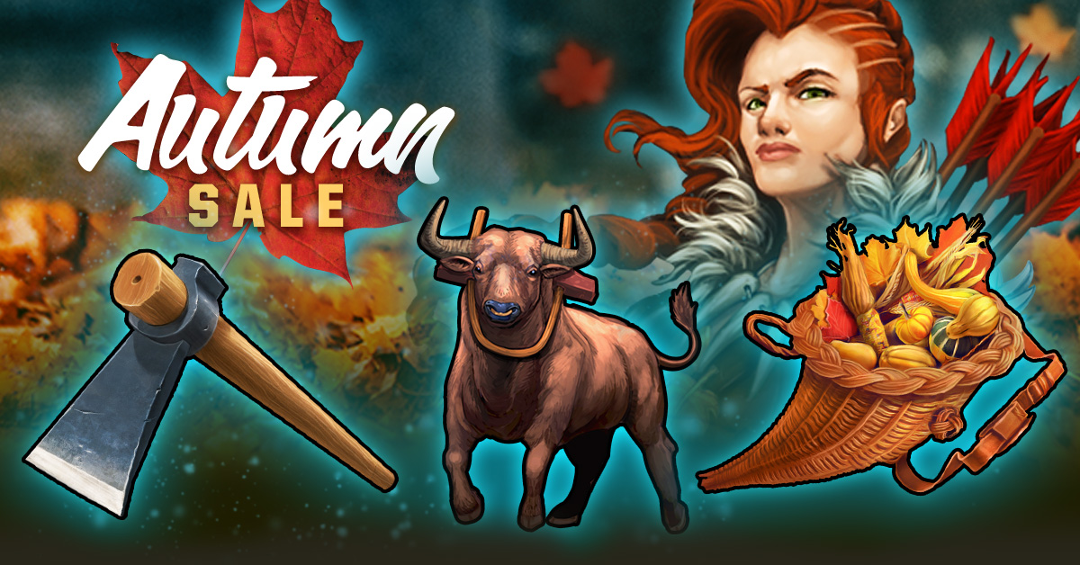 Viking Clan Autumn Sale Banner