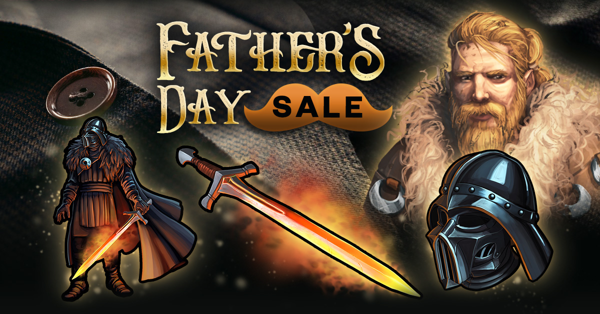 Viking Clan Fathers Day Sale Banner