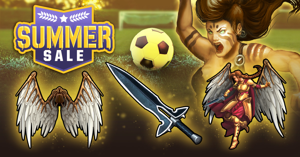 viking clan summer sale banner