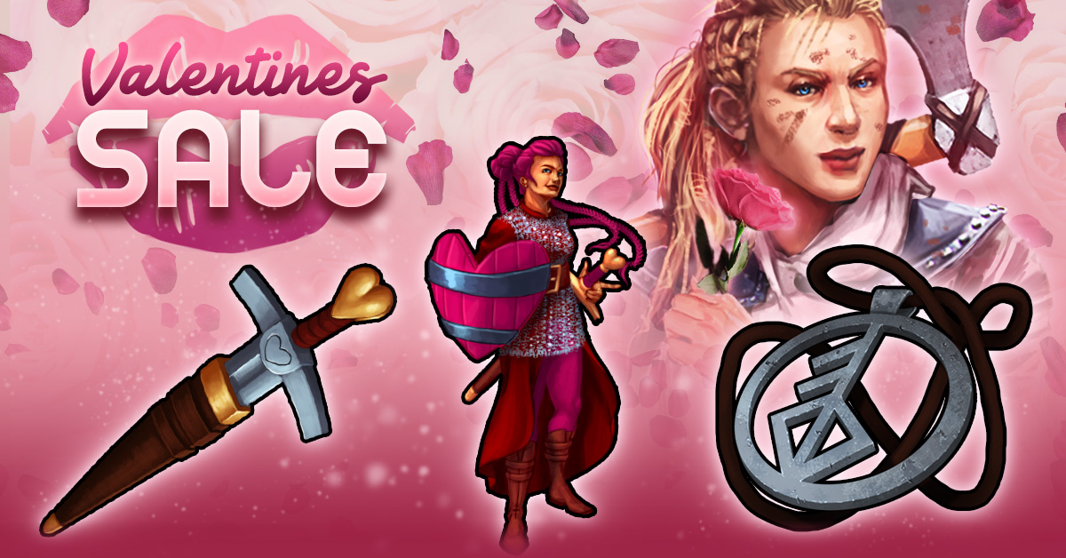 Viking Clan Valentine's Sale Banner