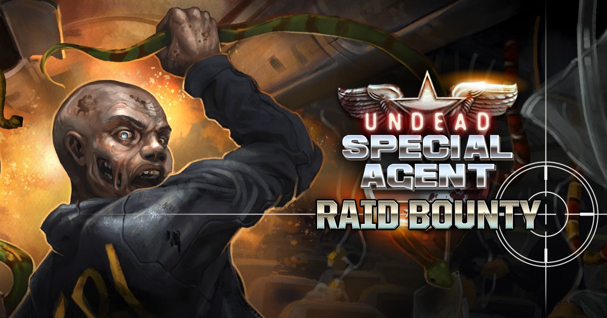 Zombie Slayer Raid Boss Banner Undead Special Agent
