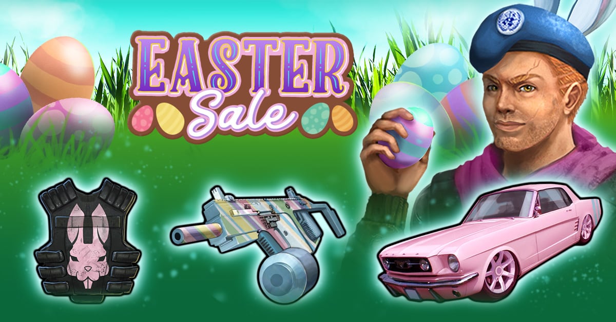 Zombie Slayer Easter Sale Banner