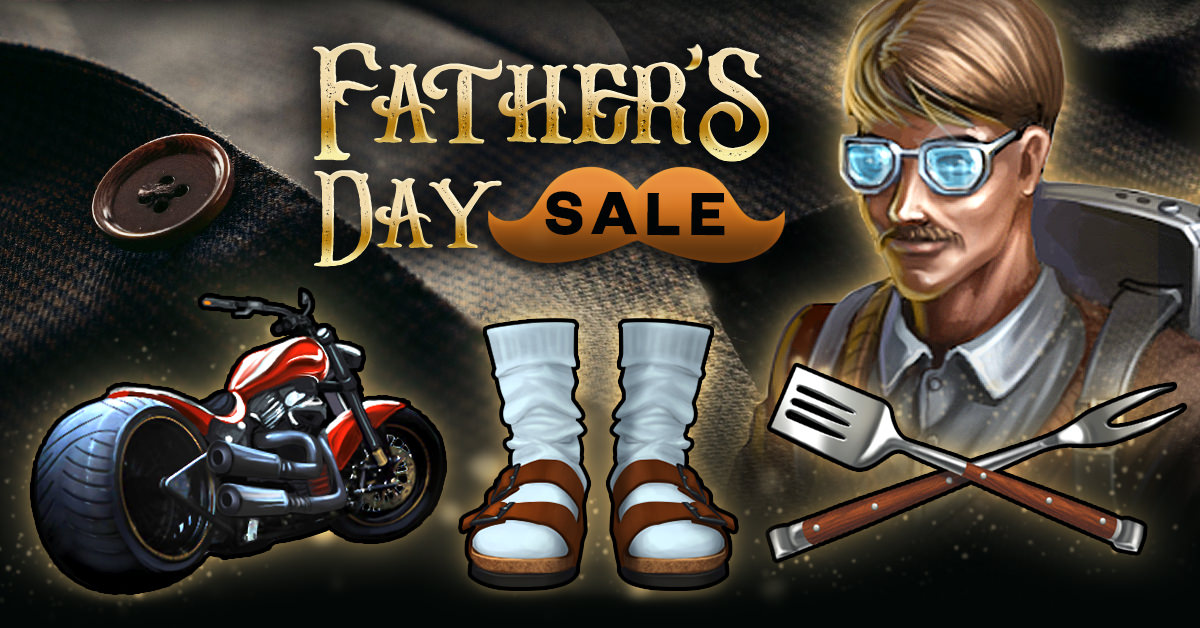 Zombie Slayer Fathers Day Sale Banner