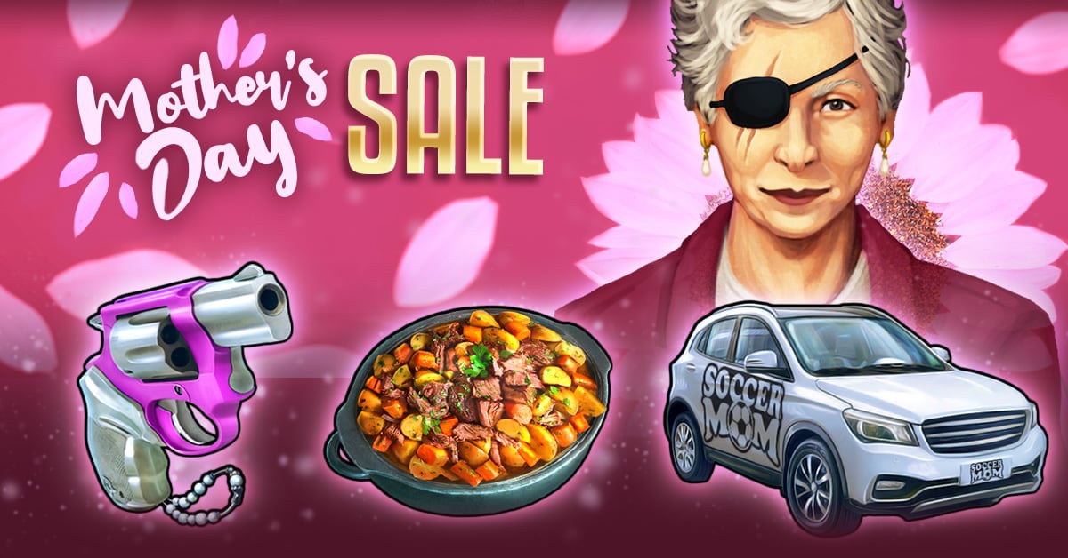 Zombie Slayer Mothers Day Sale Banner