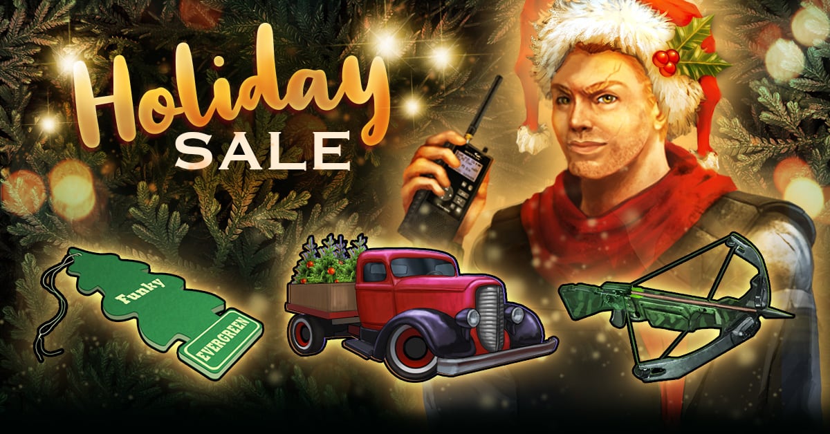 Zombie Slayer Holiday Sale Banner