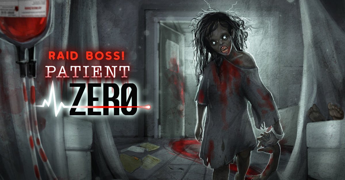 Zombie Slayer Raid Boss Banner Patient Zero
