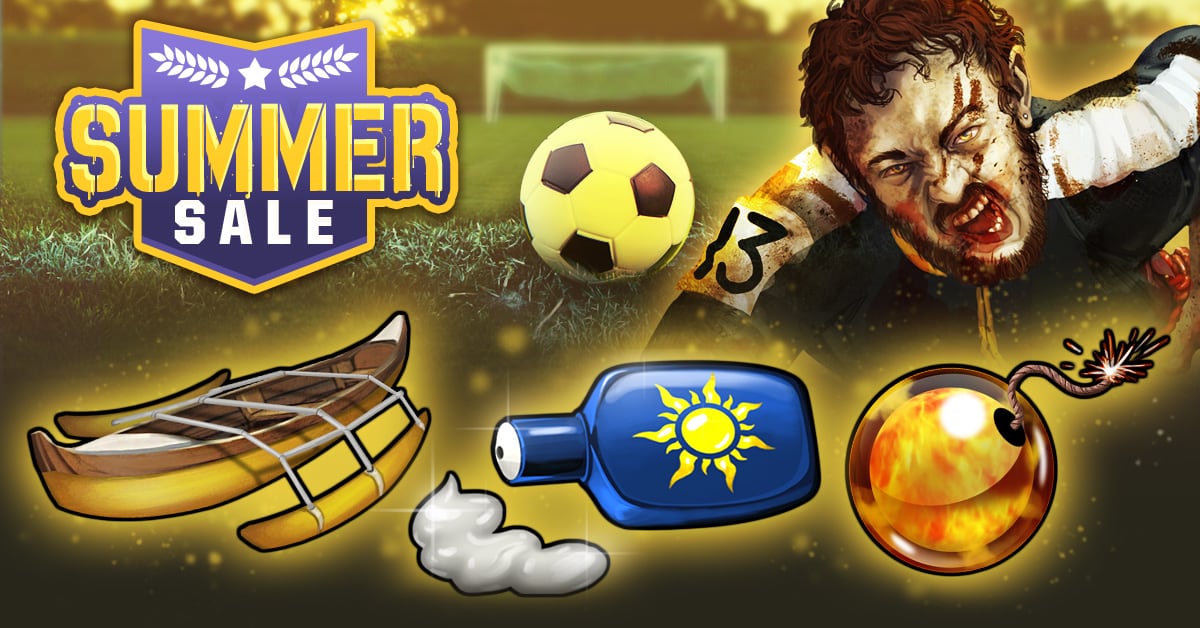 Zombie Slayer Summer Sale Banner