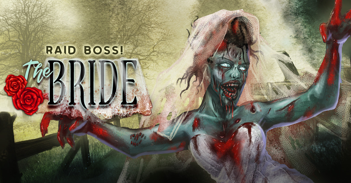 zombie slayer raid boss banner the bride