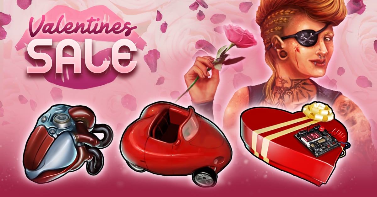 Zombie Slayer Valentine's Sale Banner